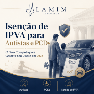 Isenção de IPVA para autistas e PCDs