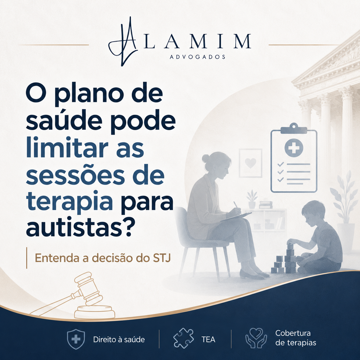 O plano de saúde pode limitar as sessões de terapia para crianças autistas?